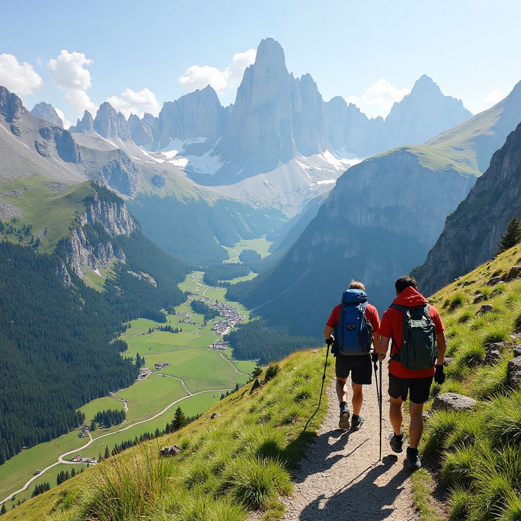 Trekking sull'Alta Via delle Dolomiti